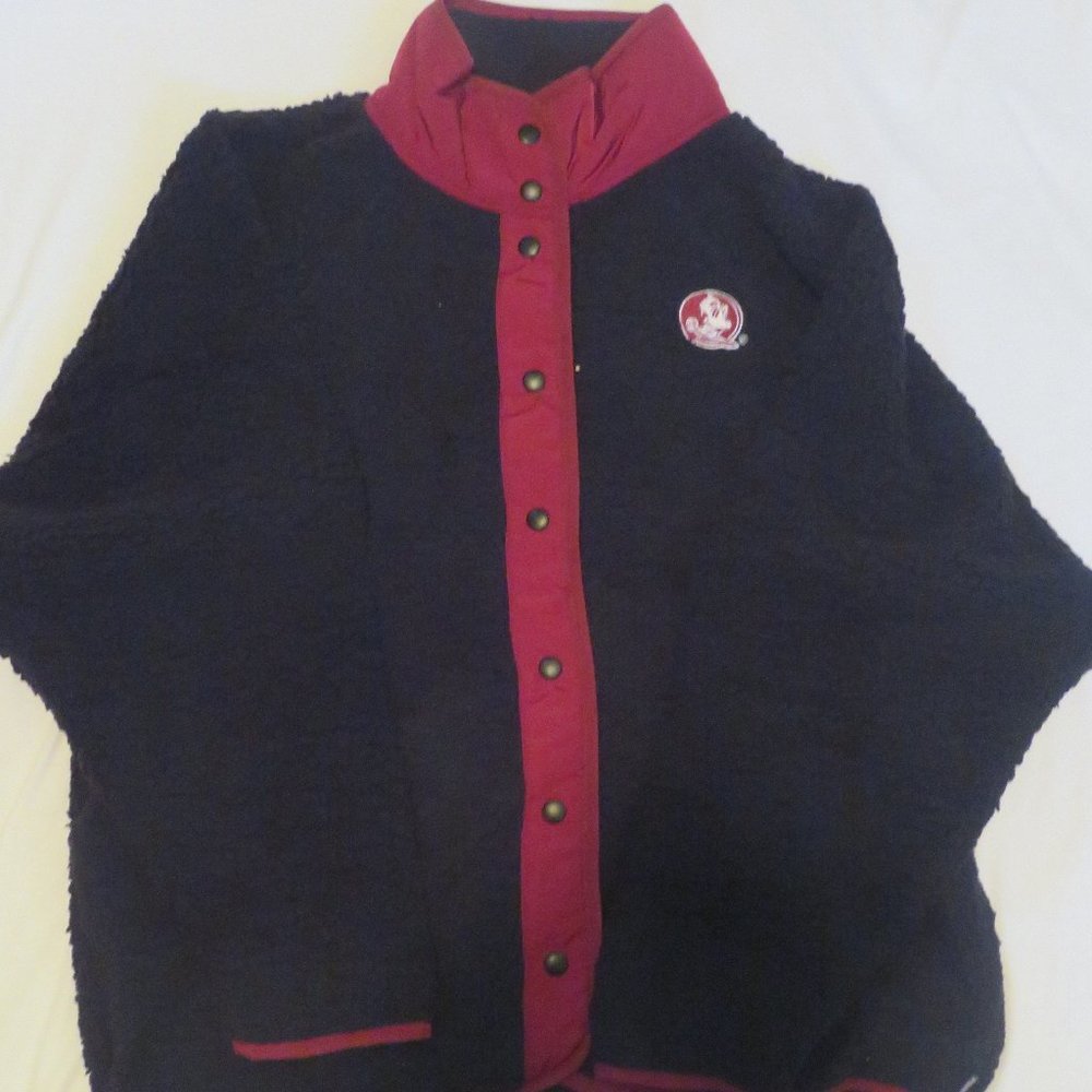 Victoria's Secret FSU Florida State Sherpa Jacket NWT